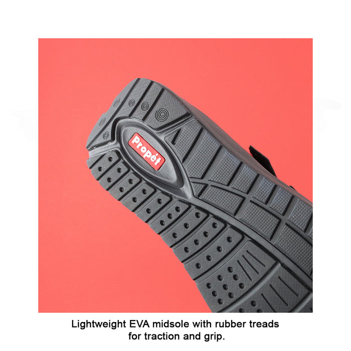 Propet Footwear Ultima Strap Men's Leather Walking Shoe Diabetic and Orthotic Friendly