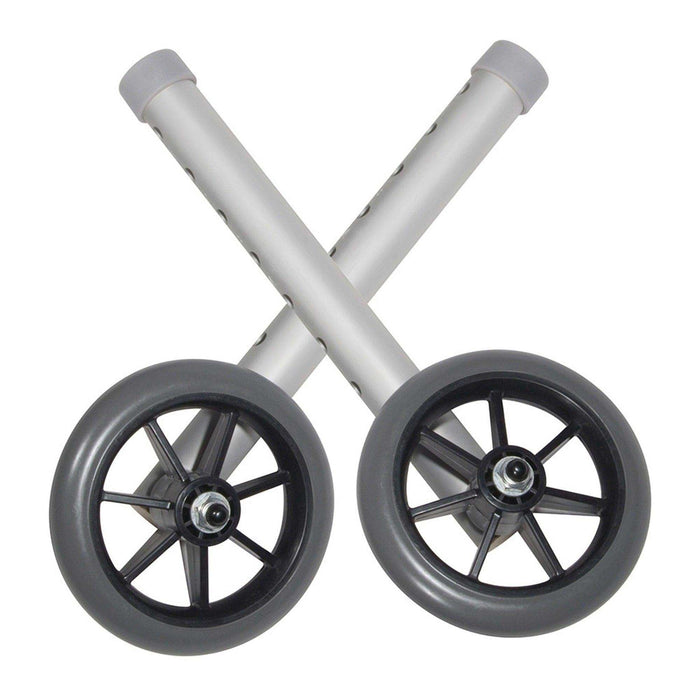 Drive Medical Universal Walker Wheels 5" - 1 Pair - Elvoros