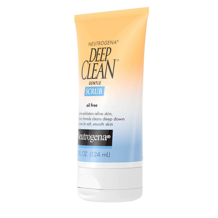 Neutrogena Deep Clean Gentle Daily Facial Scrub - 4.2 Fl Oz - Elvoros