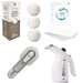 Pursonic Garment Steamer, Mini Iron, Eco-Friendly Laundry Sheets, and Wool Dryer Balls Travel Laundry Essentials Set shophomemed
