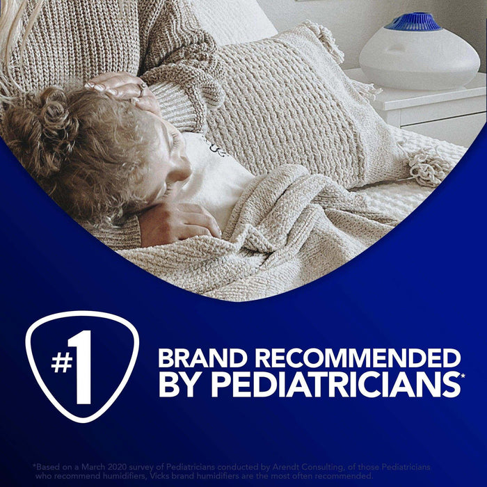 Vicks Warm Steam Vaporizer Humidifier with Night Light - 1.5 Gal - Elvoros