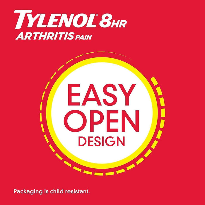 Tylenol 8 Hour Arthritis & Joint Pain Acetaminophen Tablets - 24 Ct - Elvoros