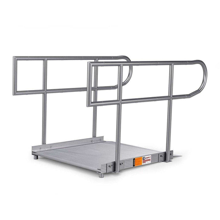Rampit USA Empower Series Semi-Portable Ramp with Legs and Handrails - Elvoros
