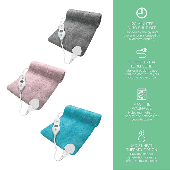 Pursonic Comfort Trio Heating Pad Set shophomemed