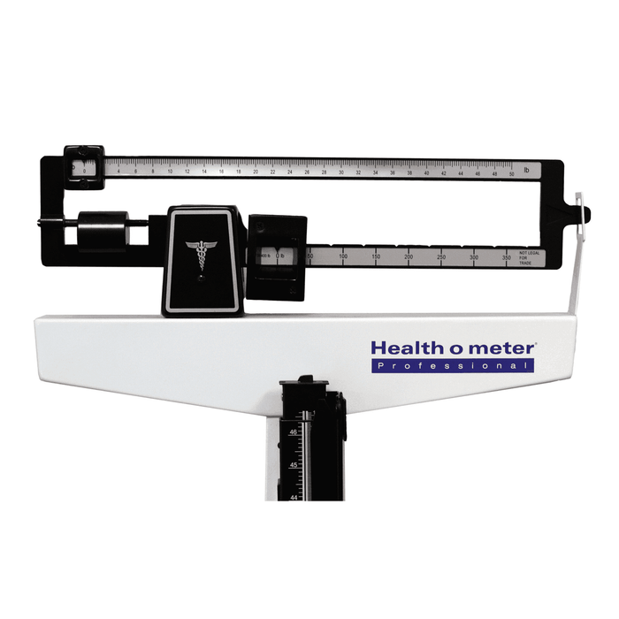 Health o Meter Mechanical Beam Scale with Height Rod
