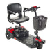 Drive Medical Scout Compact 3-Wheel Travel Power Scooter - Elvoros