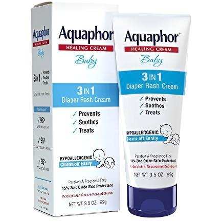Aquaphor Baby Diaper Rash Cream - 3.5 oz - Elvoros