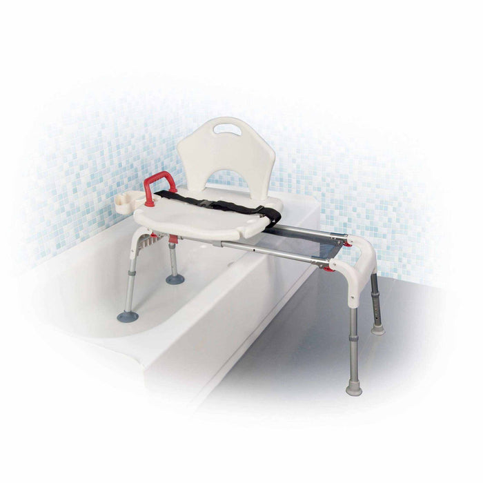 Drive Medical Folding Universal Sliding Transfer Bench - Elvoros