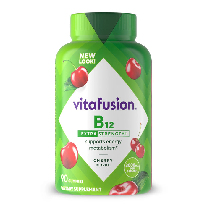 Vitafusion Extra Strength Vitamin B-12 3000Mcg Gummy Cherry