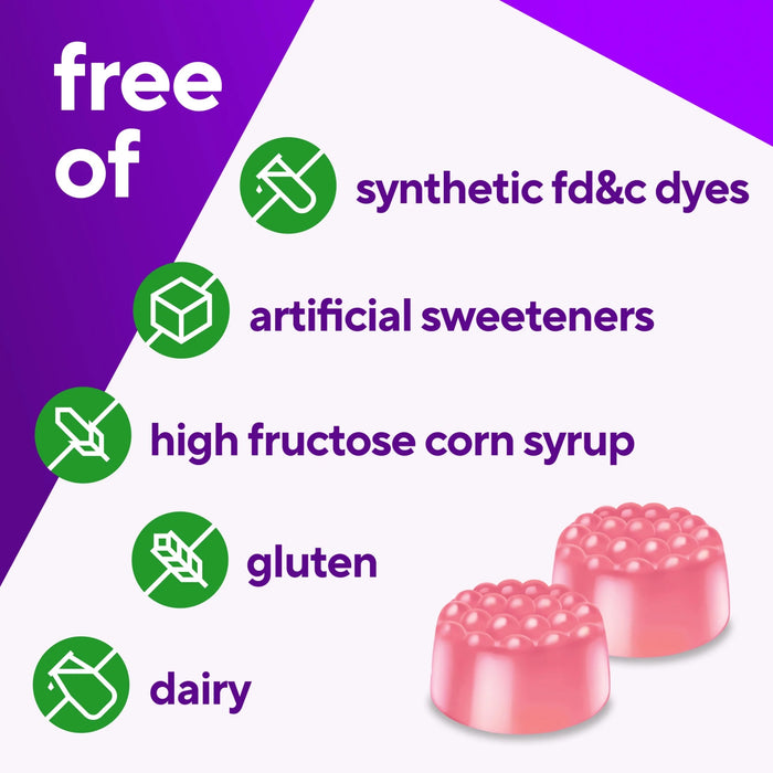 Vitafusion Extra Strength 75mcg Vitamin D3 Gummy Vitamins Strawberry