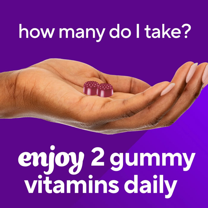 Vitafusion Extra Strength Biotin 5000Mcg Gummy Supplement Blueberry