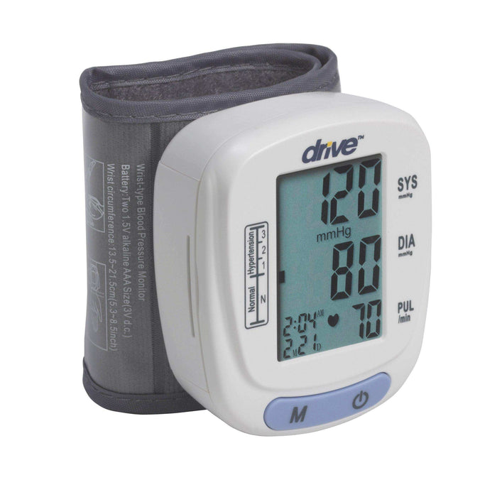 Drive Medical Automatic Blood Pressure Monitor Wrist Model - Elvoros
