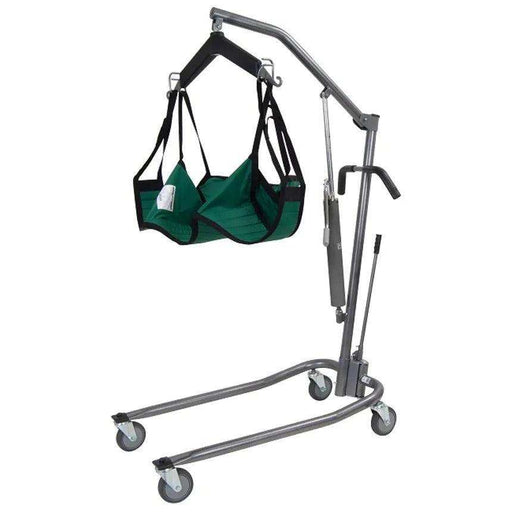 Drive Medical Hydraulic Patient Lift with Six Point Cradle - Elvoros