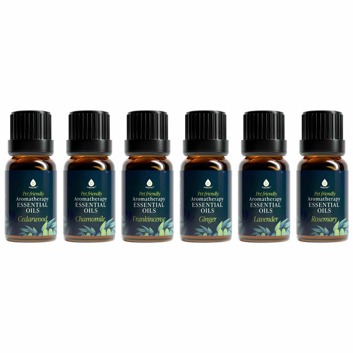 Pursonic Pet Friendly Aromatherapy Collection Essential Oils - 6 Count
