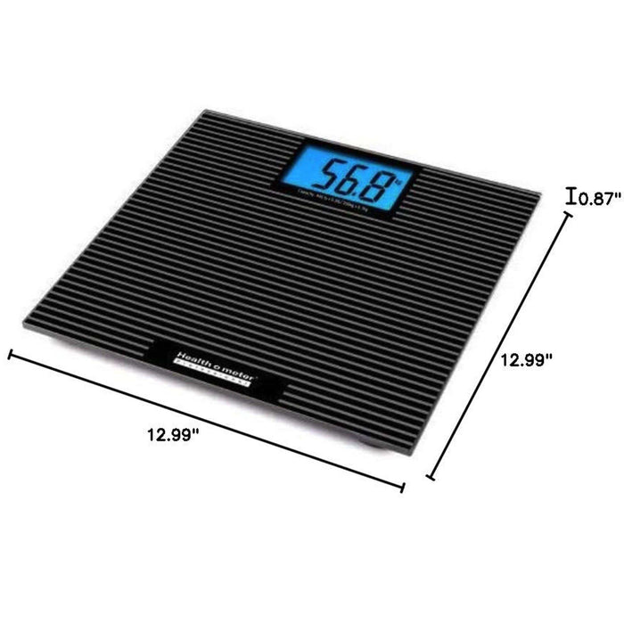 Health o Meter Digital Glass Scale with Anti-Slip Tread & Backlight