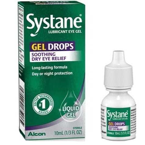 Systane Lubricant Eye Gel Drops Soothing Dry Eye Relief - 10mL