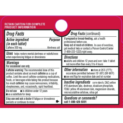 Leader Caffeine 200Mg Tablets - 16 Ct