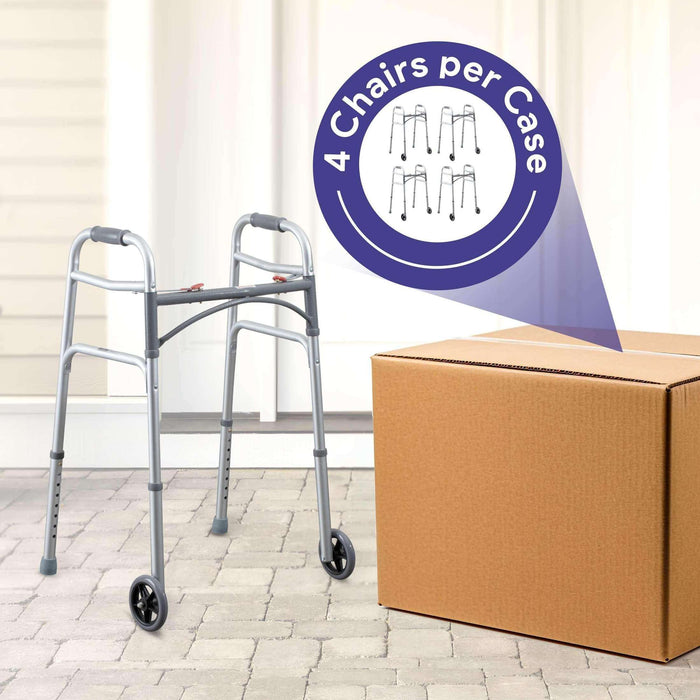 Medacure Case of 4 Junior Folding Walkers - Elvoros