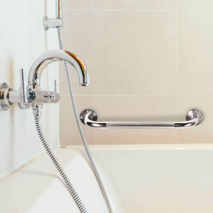 Drive Medical Chrome Knurled Grab Bar shophomemed