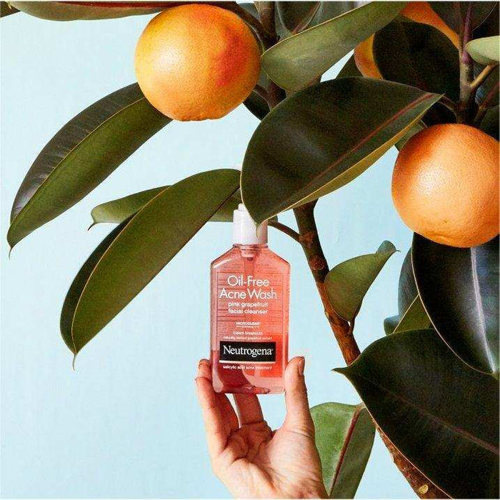Neutrogena Pink Grapefruit Oil-Free Acne Wash - 6 fl oz - Elvoros