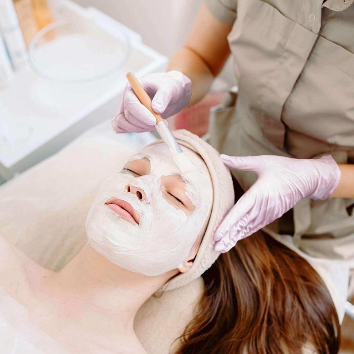 WeCare Pearlescent Pink Disposable Nitrile Gloves - Elvoros