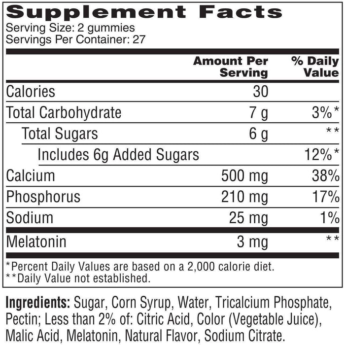 Alka-Seltzer PM Heartburn Relief + Sleep Support Gummies - 54 Count - Elvoros