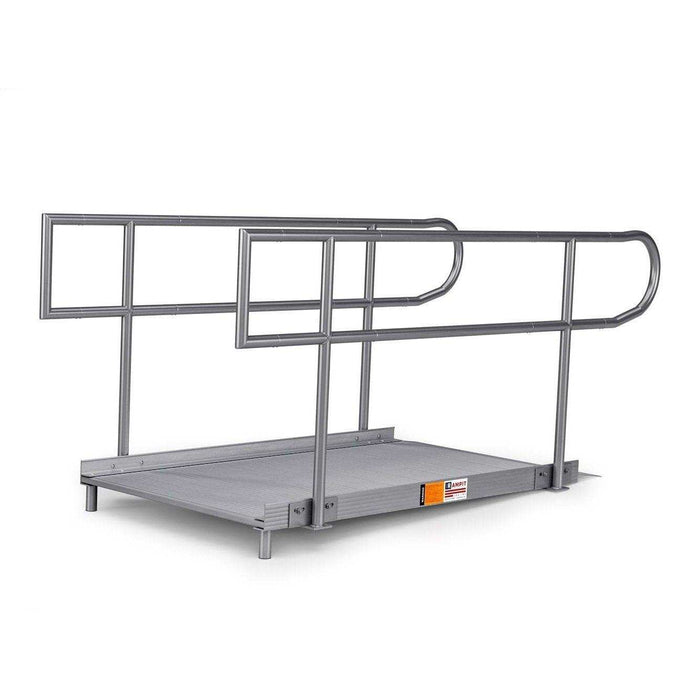 Rampit USA Empower Series Semi-Portable Ramp with Legs and Handrails - Elvoros