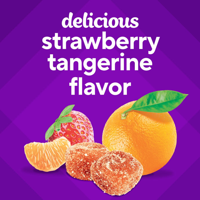 Vitafusion Power Zinc Gummy Vitamin Immune Support Strawberry Tangerine