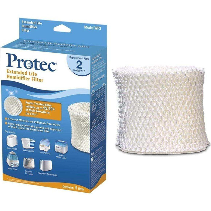 Protec Extended Life Humidifier Wicking Filter Replacement - 2Ct - Elvoros