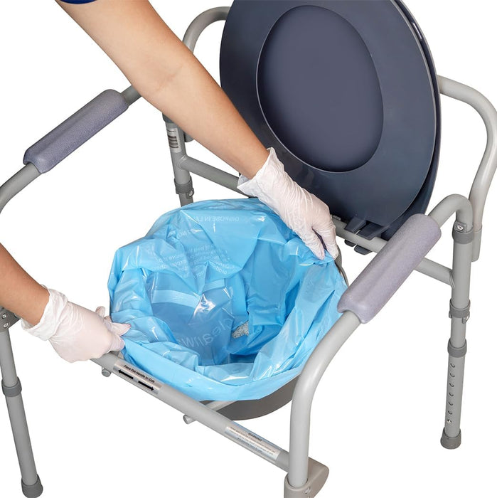 Cleanwaste Sani-Bag+ Sanitary Commode Liners with Poo Powder
