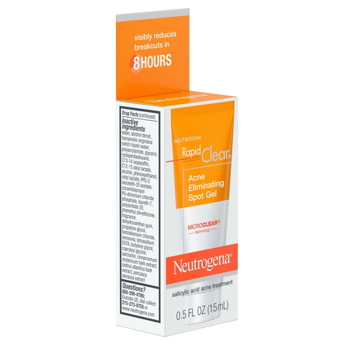 Neutrogena Rapid Clear Acne Eliminating Spot Gel - 0.5 fl oz - Elvoros