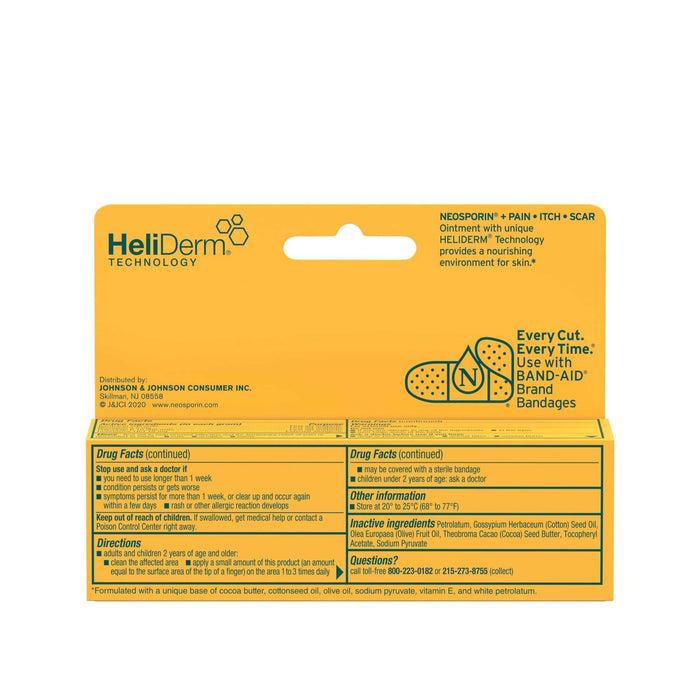 Neosporin + Pain + Itch + Scar First Aid Antibiotic Ointment - 1 Oz - Elvoros