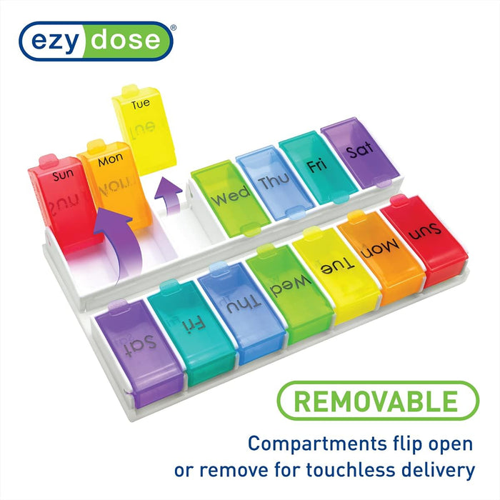 Ezy Dose 14- Day 2x/Day Pill Organizer Case
