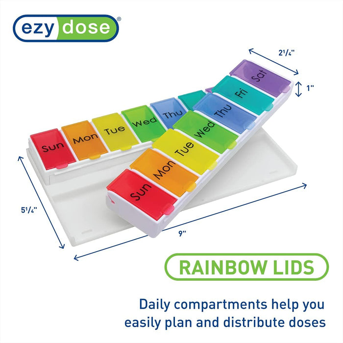Ezy Dose 14- Day 2x/Day Pill Organizer Case