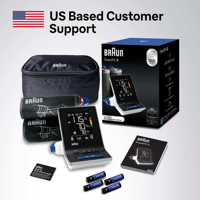 Braun ExactFit 3 Upper Arm Blood Pressure Monitor