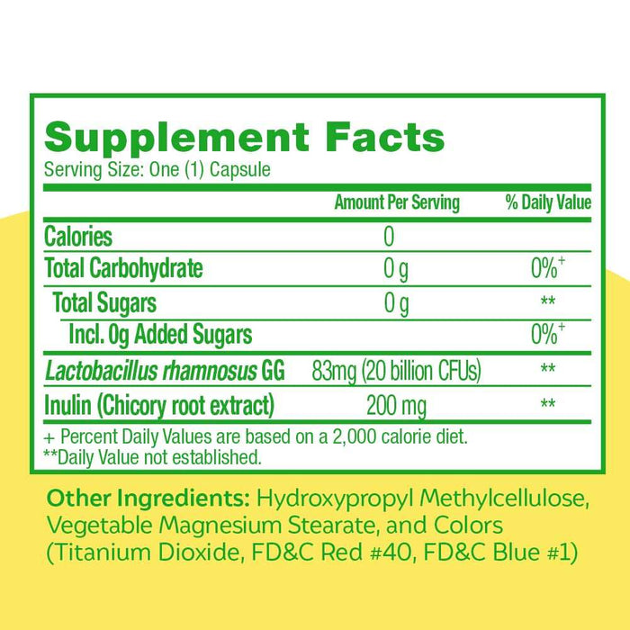 Culturelle Digestive Health Ultimate Strength Probiotic Capsules 20 Ct
