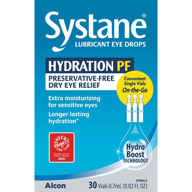 Systane Hydration Preservative-Free Lubricant Dry Eye Drops