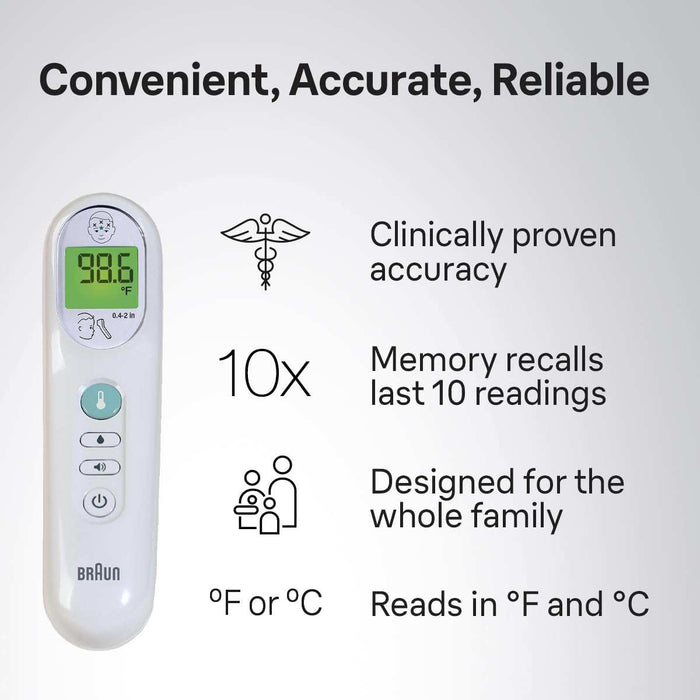 Braun Sensian™ 4 Non-Contact Forehead Thermometer