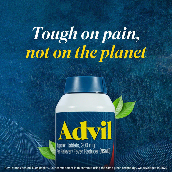 Advil PM Pain Reliever And Nighttime Sleep Aid Caplets - 120 Count - Elvoros