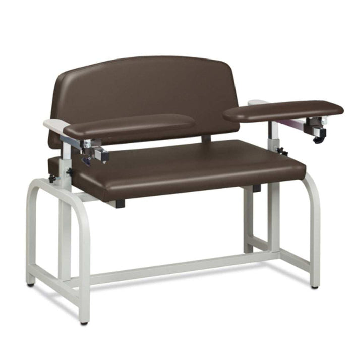 Clinton Lab X Series Bariatric Blood Drawing Chair with Padded Arms
