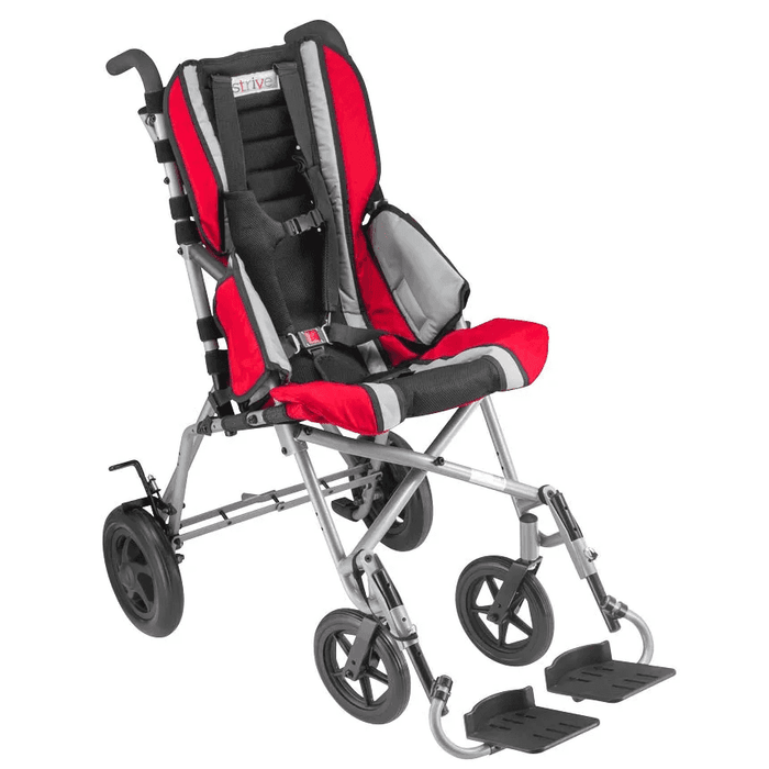 Circle Specialty Strive Adaptive Stroller Red - 12" - Elvoros
