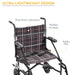 Drive Medical Fly Lite Ultra Lightweight Transport Wheelchair - Elvoros