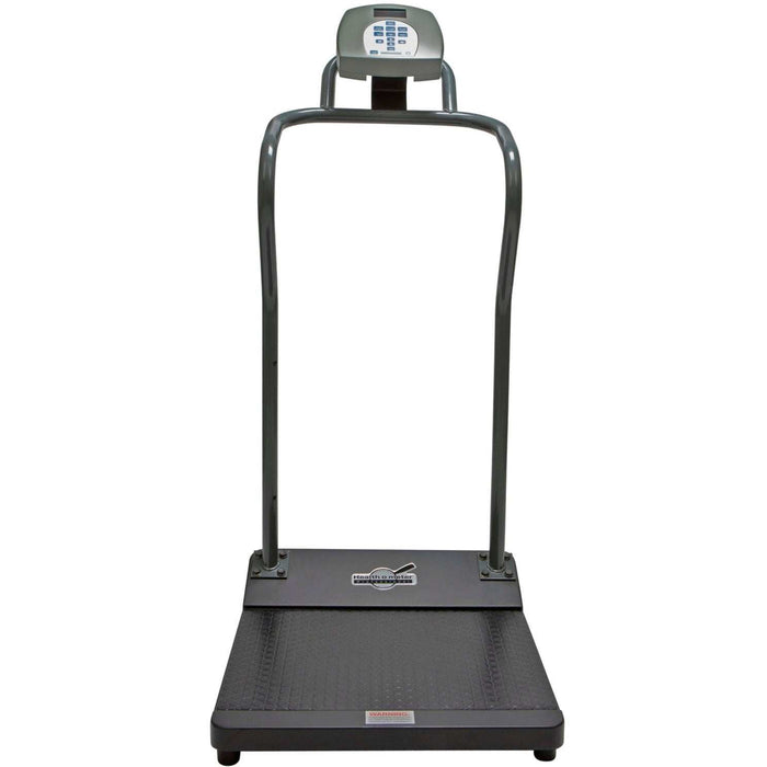 Antimicrobial Digital Platform Scale, KL Only, Assembled, 100-240V Adapter Included or 6 D Batteries not included