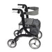 Drive Medical Nitro Euro Style Rollator Rolling Walker - Elvoros