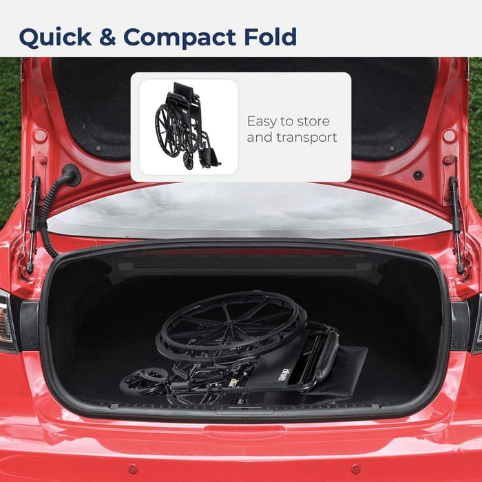 Drive Medical Silver Sport 1 Wheelchair