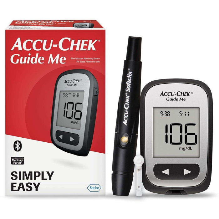Accu-Chek Guide Me Blood Glucose Monitoring System Kit - Elvoros