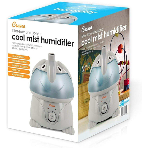 Crane Adorable Ultrasonic Cool Mist Humidifier Elephant - 1 Gallon - Elvoros