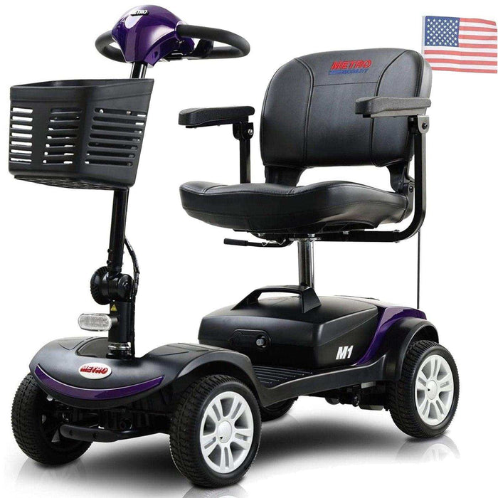 Metro Mobility M1 Series 4-Wheel Travel Mobility Scooter - Elvoros
