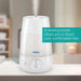Vicks Filter Free Plus Cool Mist Ultrasonic Humidifier - Elvoros