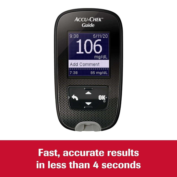 Accu-Chek Guide Blood Glucose Monitoring System Kit - Elvoros